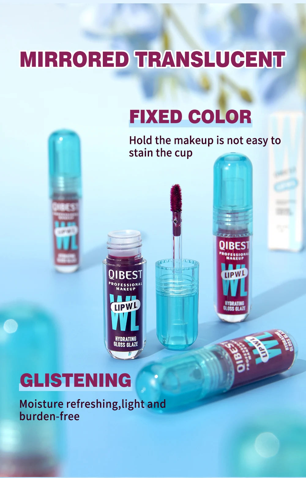 Hydrating Mirror-Finish Jelly Lip Gloss - 12