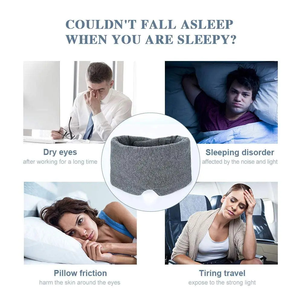 Adjustable Cotton Sleep Mask for Deep Relaxation - 10