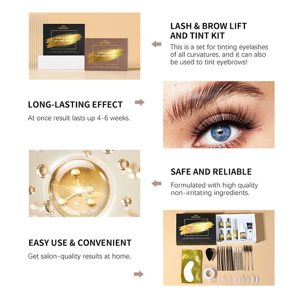 Professional Lash and Brow Lift and Tint Kit - 12