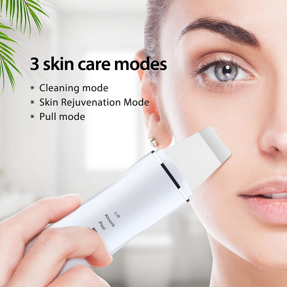 Ultrasonic Facial Skin Scrubber for Deep Pore Cleaning - 22