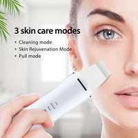 Ultrasonic Facial Skin Scrubber for Deep Pore Cleaning