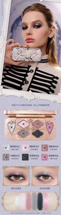 6-Color Shimmer and Matte Eyeshadow Palette