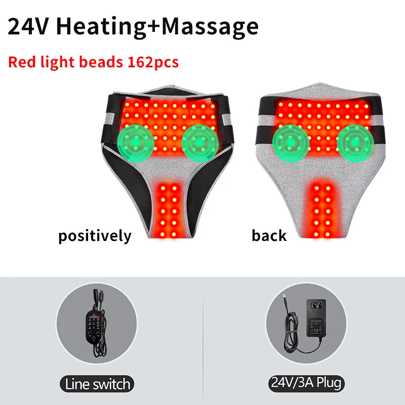 Heated Red Light Abdominal Relief Wrap - 14