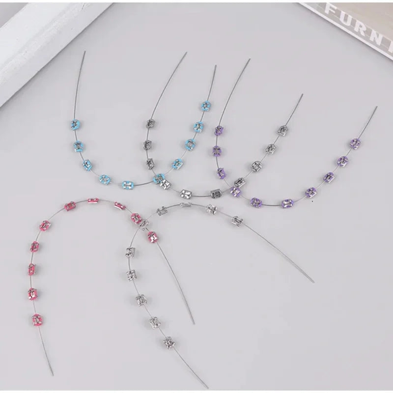 Temporary Fashion Dental Braces for Aesthetic Smile Decoration - 6