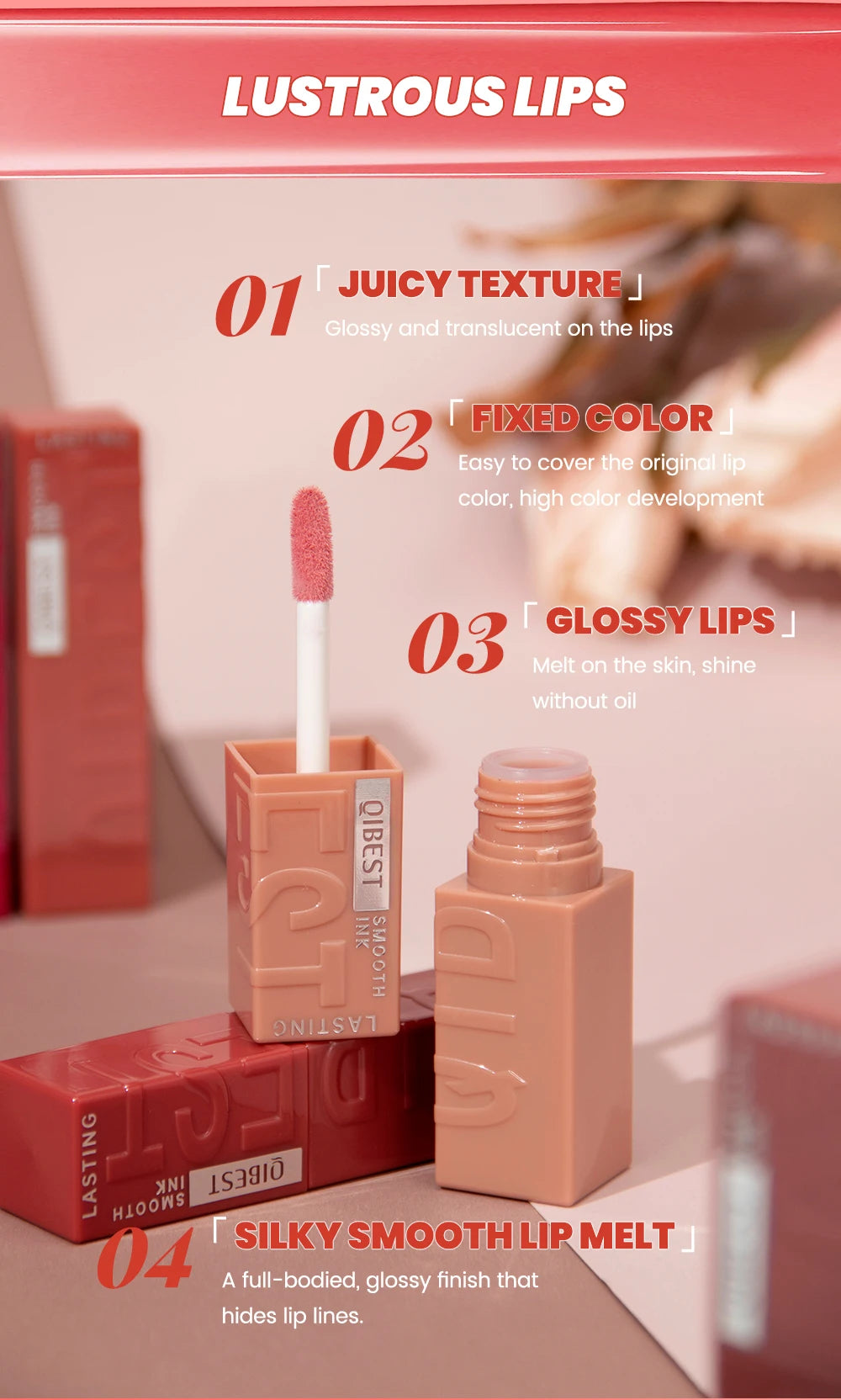 Hydrating Mirror-Finish Watery Lip Glaze - 10