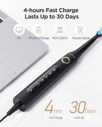 Portable Cordless Water Flosser and Electric Toothbrush Set