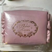 Quilted Pink Cosmetic Handbag for Daily Essentials