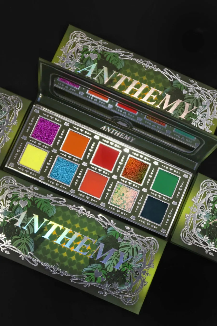 10-Color Waterproof Shimmer Eyeshadow Palette - 7