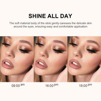 Waterproof Shimmer Eyeshadow Stick for Instant Eye Brightening