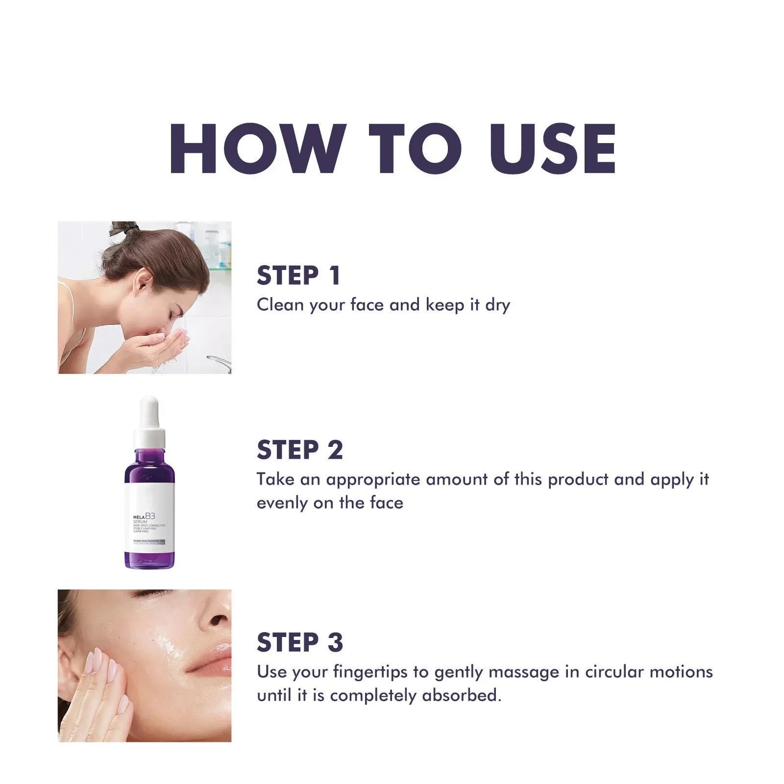 Niacinamide Vitamin B3 Brightening Face Serum for Dark Spots - 6
