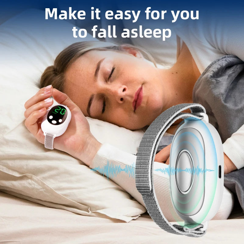 Microcurrent Handheld Sleep Aid Device for Insomnia & Stress Relief - 4