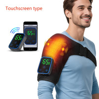 Heated Shoulder Massage Brace for Pain Relief