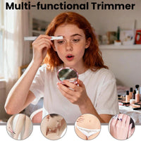 Portable Electric Eyebrow and Facial Hair Precision Trimmer