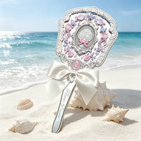 Ocean Theme Aesthetic Handheld Makeup Mirror