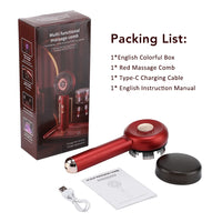 Electric Scalp Massage Comb for Hair Growth & Relaxation