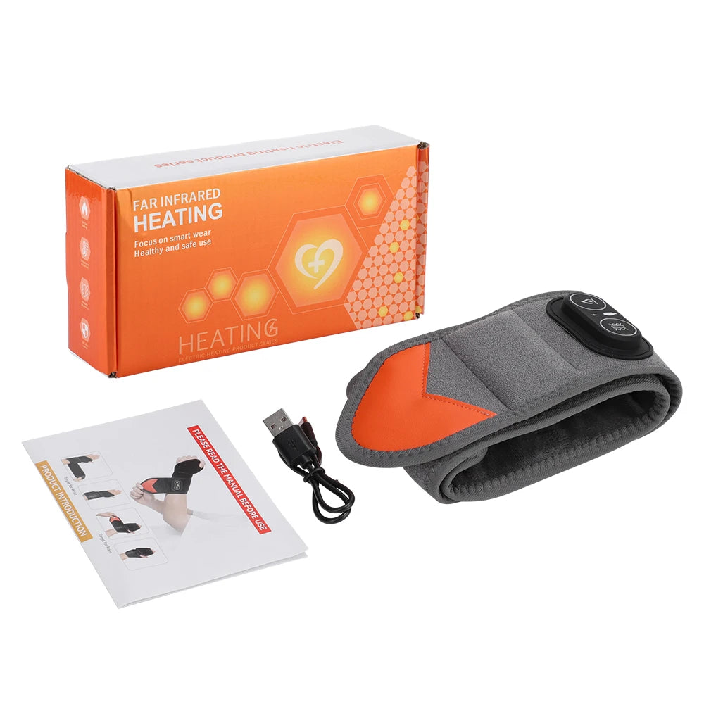 Red Light Therapy Heating Wrap for Joint & Muscle Pain Relief - 26