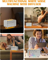 4-in-1 Sleep Sound Machine, Humidifier and Bluetooth Speaker