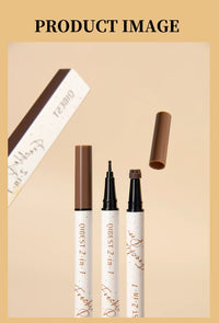 2-in-1 Waterproof Freckle Stamp Pen for Natural Makeup