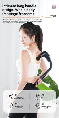 Portable Handheld Muscle Massage Gun for Deep Tissue Recovery