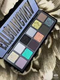 12-Color Shimmer and Matte Eyeshadow Palette