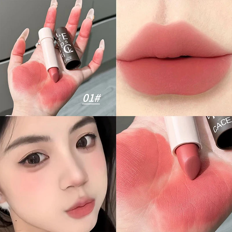 Long-Lasting Waterproof Matte Lipstick - 26
