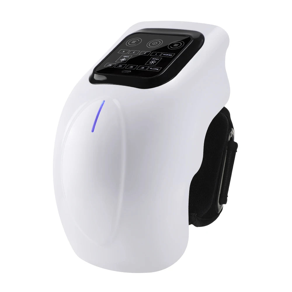 Cordless Heated Knee Massager with Vibration and Infrared Therapy - 15