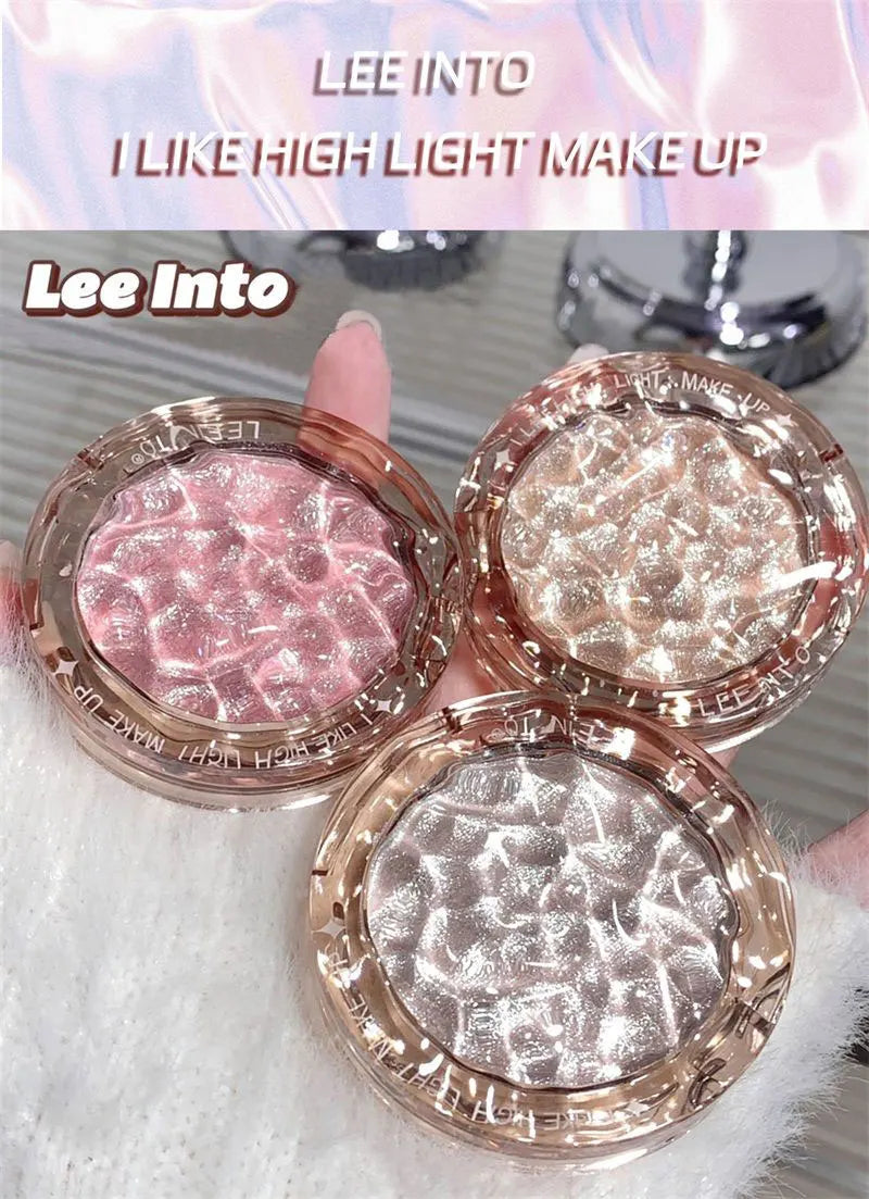 High-Gloss Pearl Highlighter Powder - 7