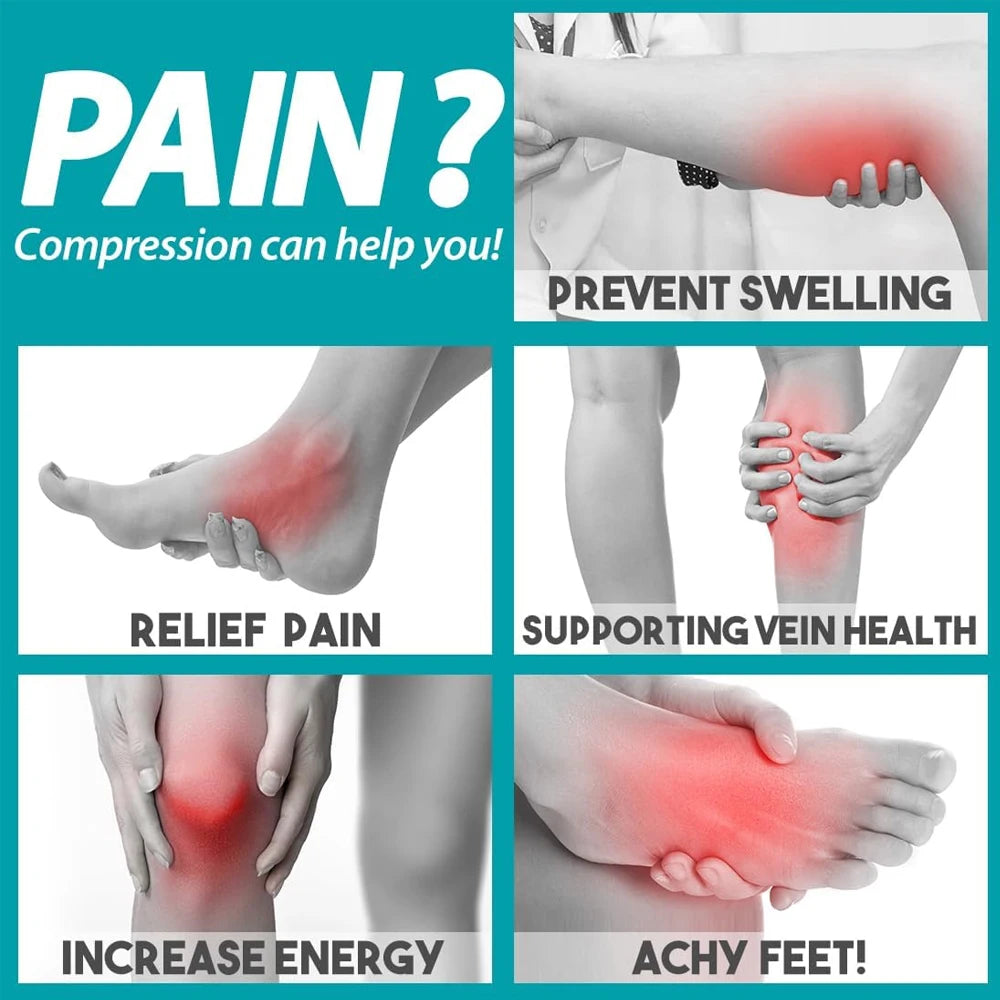 Graduated Compression Socks for Recovery and Circulation - 12
