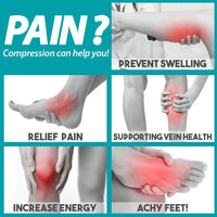 Graduated Compression Socks for Recovery and Circulation