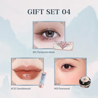 Butterfly Theme Elegant 3-Piece Makeup Gift Set