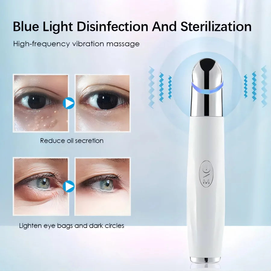 3-in-1 LED Eye Massager for Dark Circles and Puffiness - 5