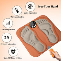 3D Foldable EMS Electric Foot and Leg Massager Mat