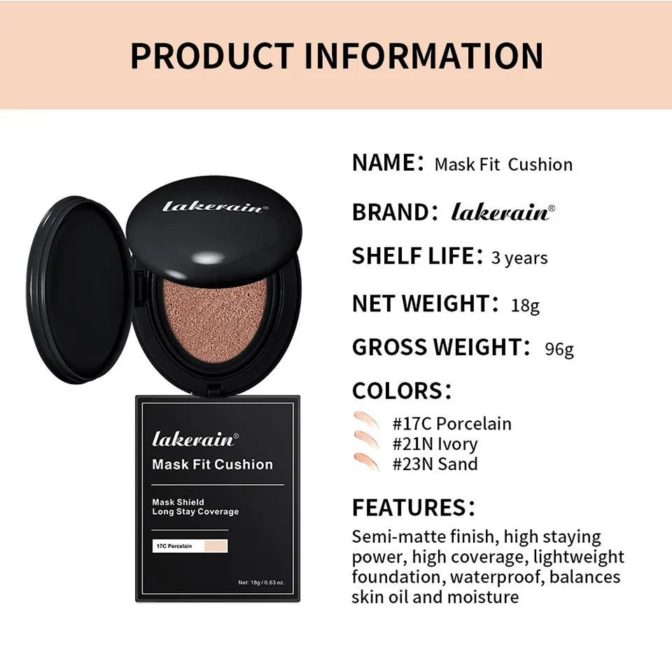 Long-Lasting Semi-Matte CC Cushion Foundation - 41