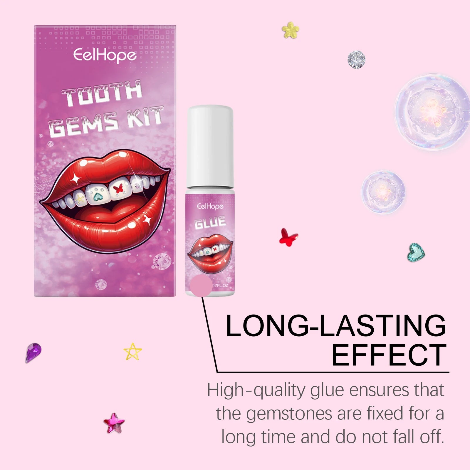 Professional DIY Tooth Gem Kit for Dazzling Smile - 5