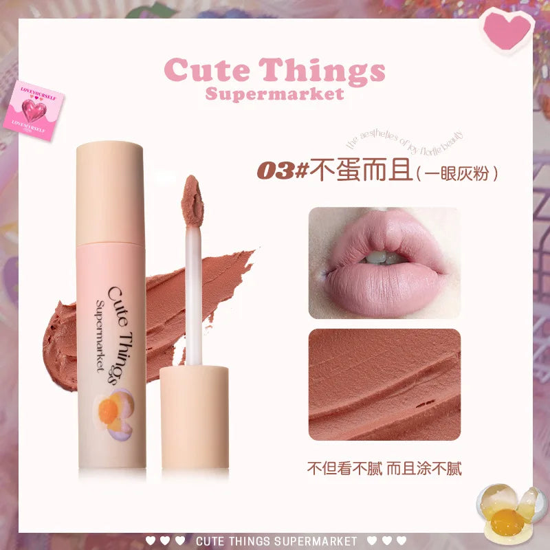 Long-Lasting Waterproof Matte Lip Cream - 19