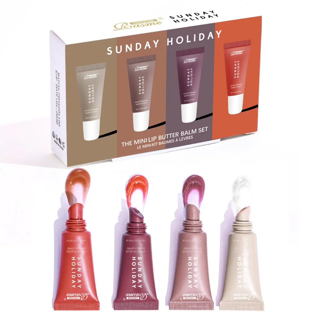 Hydrating Tinted Lip Balm Set for Soft Plump Lips - 11