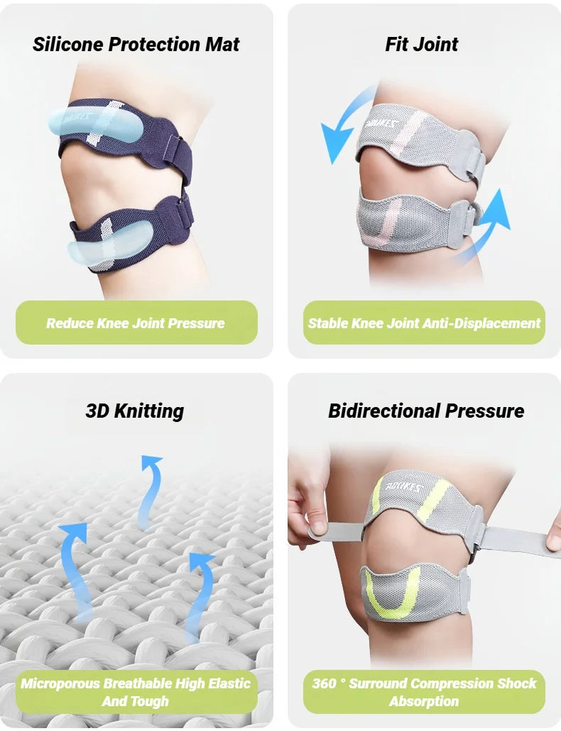 Adjustable Patella Knee Stabilizer for Pain Relief and Support - 7