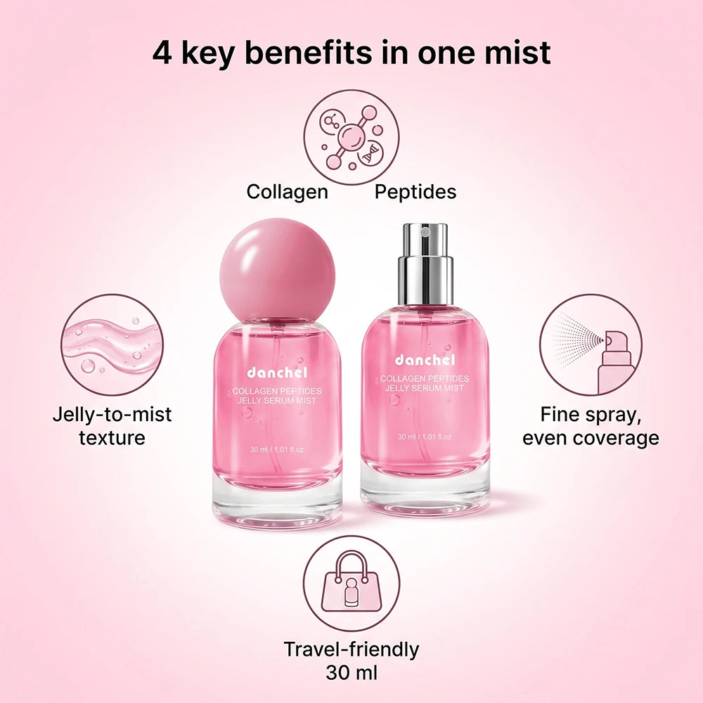 Collagen Peptides Jelly Serum Mist for Deep Hydration - 3