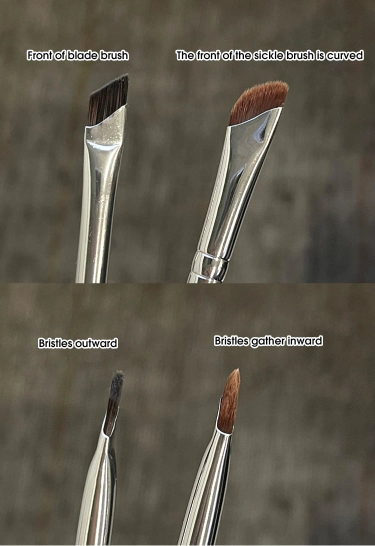 Precision Angled Eyeliner and Brow Brush - 14