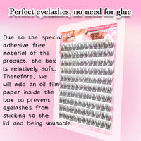 Glue-Free Manga Style DIY Eyelash Extension Kit