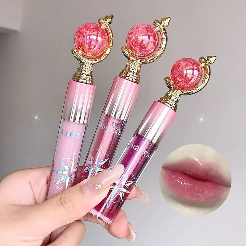 Hydrating Shimmer Lip Gloss with Mirror Finish - 6