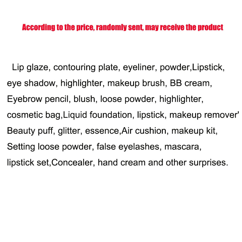Professional Makeup Surprise Gift Set - 7