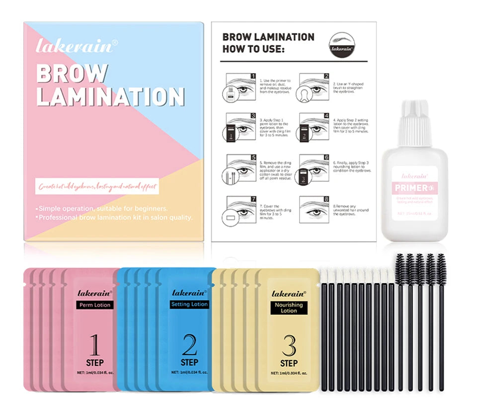 Professional Eyebrow Lamination and Perming Kit - 17