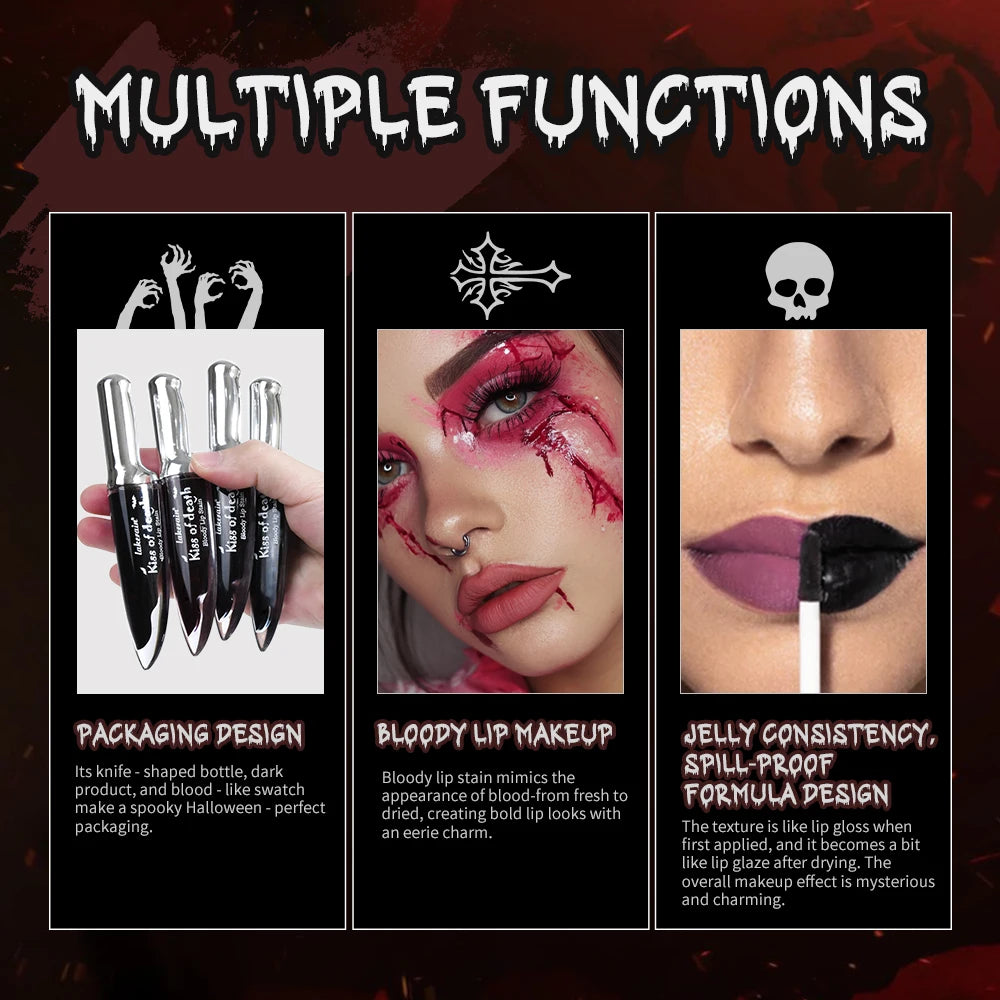Long-Lasting Waterproof Bloody Matte Lip Stain - 6