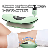 Electric Lumbar Traction Massager for Lower Back Pain Relief
