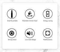 4-in-1 Painless Electric Shaver and Trimmer for Women