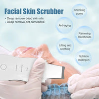 Ultrasonic Facial Skin Scrubber and Pore Cleaner
