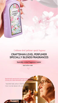 Long-Lasting Jasmine Floral Fragrance Spray for Clothing