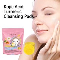 Turmeric Kojic Acid Brightening Facial Cleansing Pads