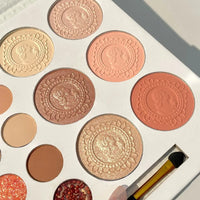 26-Color All-in-One Eyeshadow, Highlighter and Blush Palette